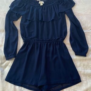 Michael Kors off shoulder jumpsuit